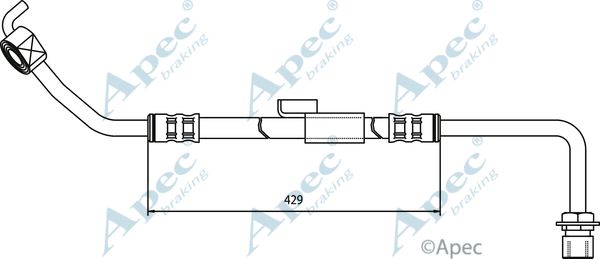 APEC BRAKING Тормозной шланг HOS3247